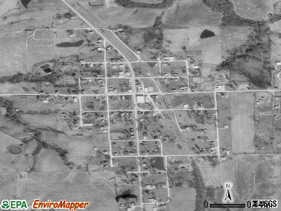 Purdin satellite photo by USGS