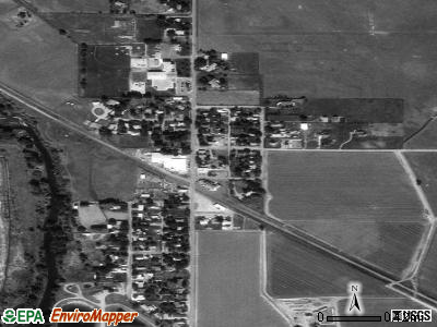 Timnath satellite photo by USGS