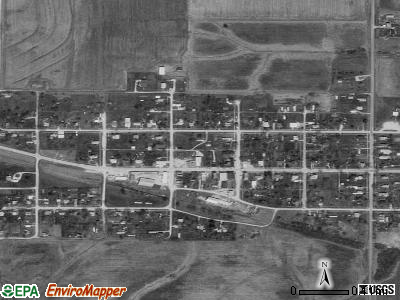 Knox City satellite photo by USGS