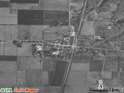 Du Bois satellite photo by USGS