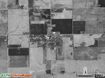 Calhoun satellite photo by USGS