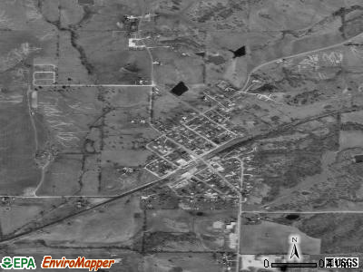 Cheshire satellite photo by USGS