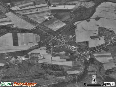 Paxtonville satellite photo by USGS