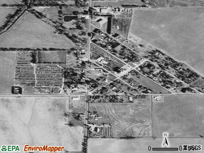 Aubrey satellite photo by USGS