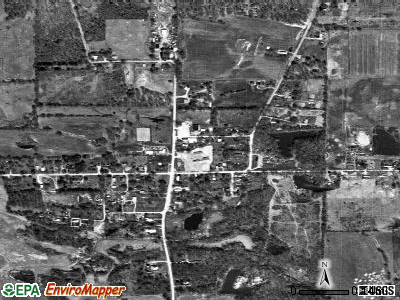 Spillertown satellite photo by USGS