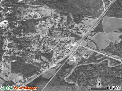 West satellite photo by USGS