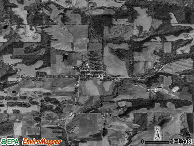 Batchtown satellite photo by USGS