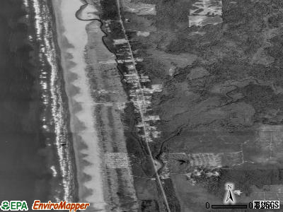 Ocean City satellite photo by USGS
