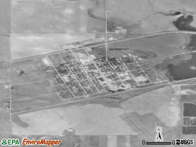 McIntosh satellite photo by USGS