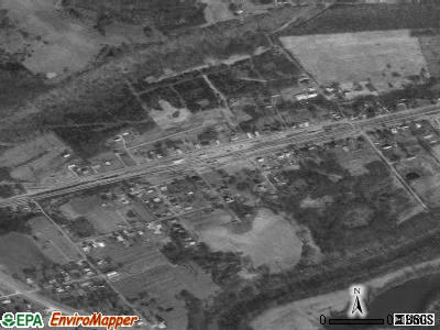 Worthville satellite photo by USGS