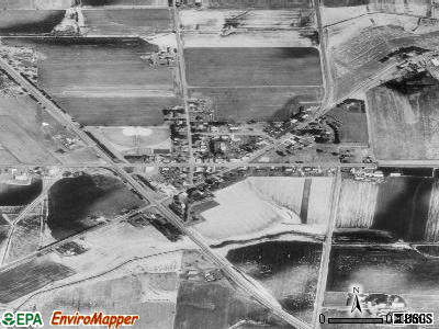 Gilman satellite photo by USGS