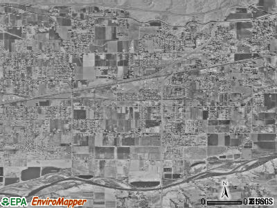 Clifton satellite photo by USGS