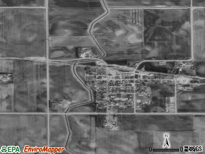 Easton satellite photo by USGS