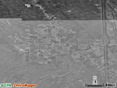 Homa Hills satellite photo by USGS