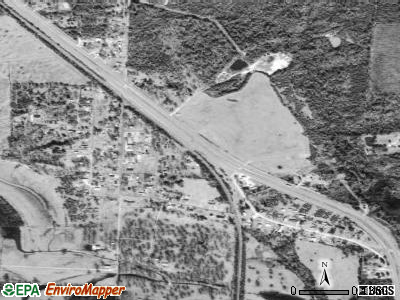 Galway satellite photo by USGS