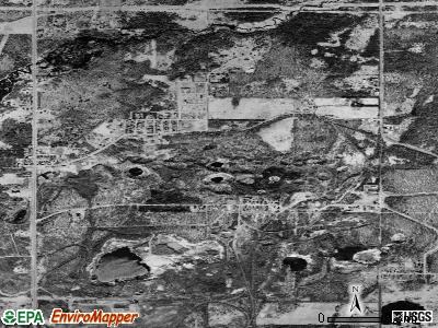 Mineral Hills satellite photo by USGS