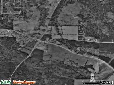 Corinth satellite photo by USGS