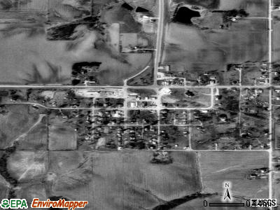 South English satellite photo by USGS