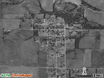 Geuda Springs satellite photo by USGS