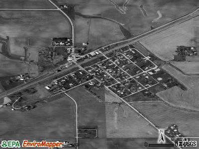 Arlington satellite photo by USGS