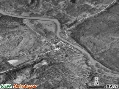 Utica satellite photo by USGS