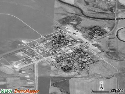 Regent satellite photo by USGS