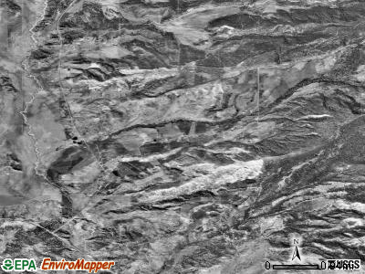 La Jara satellite photo by USGS