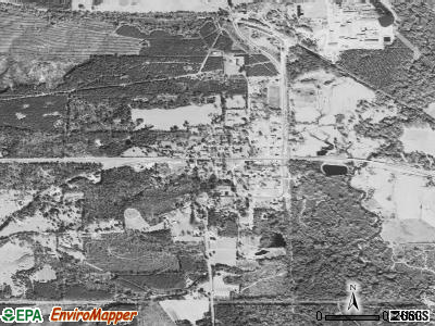Silver Creek satellite photo by USGS