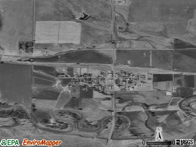 Lavina satellite photo by USGS