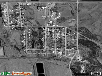 Republican City satellite photo by USGS