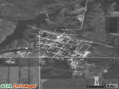 Des Lacs satellite photo by USGS