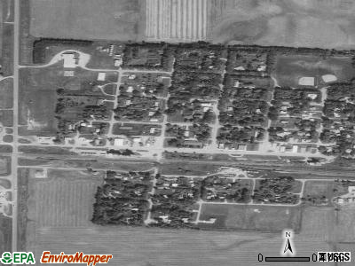 Barry satellite photo by USGS