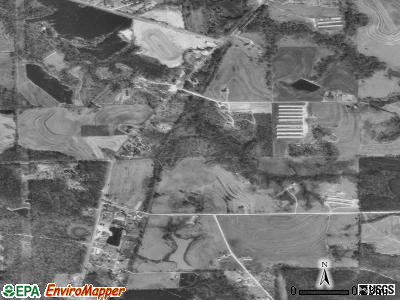 Onycha satellite photo by USGS