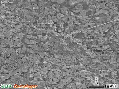 Albertville satellite photo by USGS