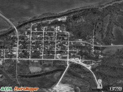 Rocheport satellite photo by USGS