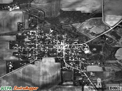 Indianola satellite photo by USGS