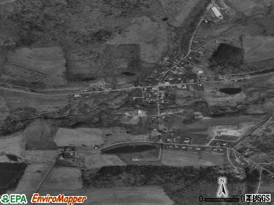 Roseville satellite photo by USGS
