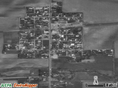 Mellott satellite photo by USGS