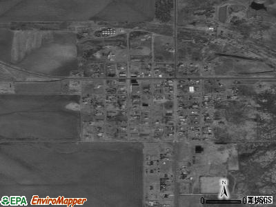 Gould satellite photo by USGS