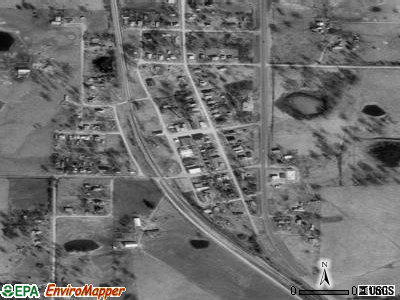 Koshkonong satellite photo by USGS