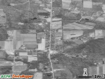 New Lebanon satellite photo by USGS