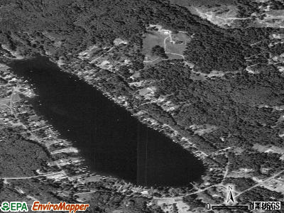 Lake Bosworth satellite photo by USGS