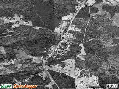 Mount Cory satellite photo by USGS