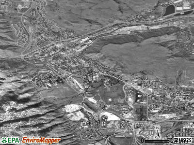 Golden satellite photo by USGS