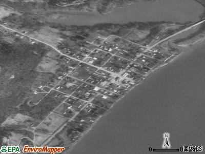 Patriot satellite photo by USGS