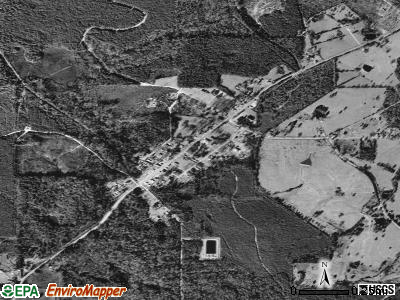 Eros satellite photo by USGS