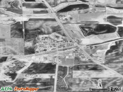 Greenwald satellite photo by USGS