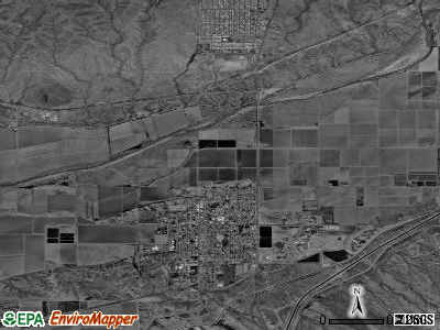 Florence satellite photo by USGS
