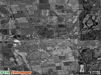 Sikeston satellite photo by USGS