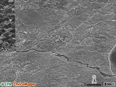 Saco satellite photo by USGS